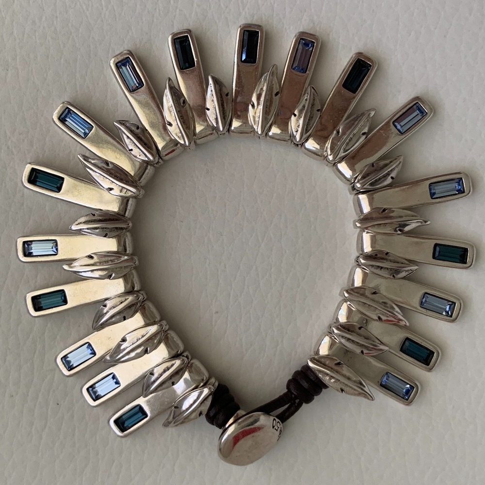 NWT! UNO de 50 Bracelet "Nightbird" PUL1892; 7". - Picture 6 of 14